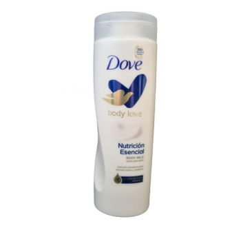 Lapte de Corp pentru Pielea Uscata - Dove Nourshing Body Care Essential Rich Body Milk for Dry Skin, 400 ml la reducere
