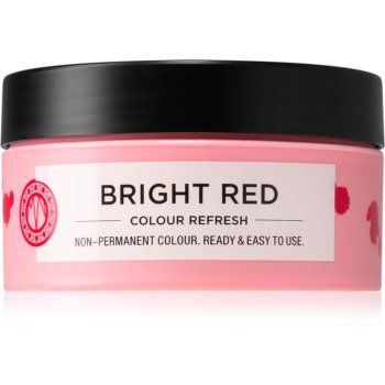 Maria Nila Colour Refresh Bright Red mască fină de hrănire fără pigmenți permanenți de culoare ieftina