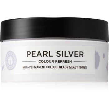 Maria Nila Colour Refresh Pearl Silver mască fină de hrănire fără pigmenți permanenți de culoare ieftina