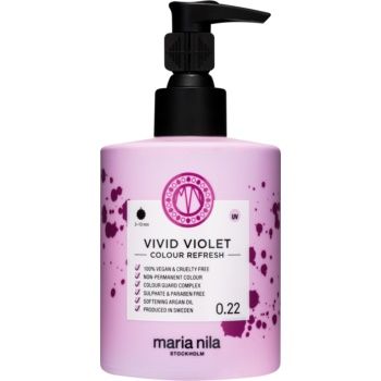 Maria Nila Colour Refresh Vivid Violet mască fină de hrănire fără pigmenți permanenți de culoare