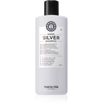 Maria Nila Sheer Silver Shampoo șampon pentru neutralizarea tonurilor de galben