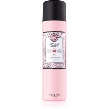 Maria Nila Style & Finish Styling Spray fixativ pentru păr, cu fixare ușoară fara sulfati