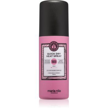 Maria Nila Style & Finish Quick Dry Heat Spray spray cu protecție termică, pentru aranjarea cu placa și cu ondulatorul ieftina