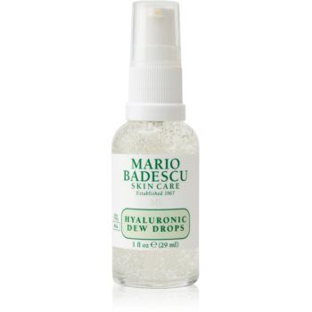 Mario Badescu Hyaluronic Dew Drops ser facial cu efect iluminator cu textura de gel