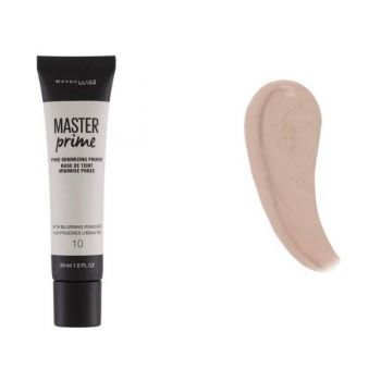 Primer pentru Fondul de Ten - Maybelline Master Prime Pore Minimizing Primer, nuanta 10, 30 ml