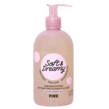 Sapun lichid pentru maini si corp, Soft Dreamy, Victoria's Secret Pink, 355 ml