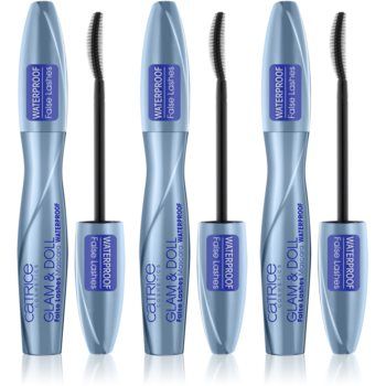 Catrice Glam & Doll Volume Mascara mascara waterproof 3 x 10 ml (ambalaj economic)