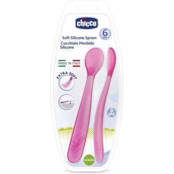 Chicco Soft Silicone linguriță ieftin