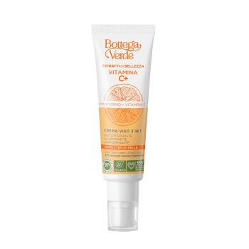 Crema de fata 3 în 1, pentru toate tipurile de ten - Mandarina + Vitamina C de firma original