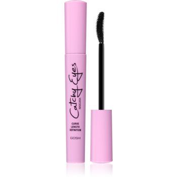 Gosh Catchy Eyes Allergy Certified mascara pentru volum pentru ochi sensibili