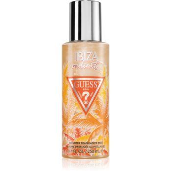 Guess Destination Ibiza Radiant spray de corp parfumat cu particule stralucitoare pentru femei
