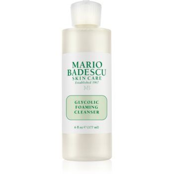 Mario Badescu Glycolic Foaming Cleanser gel spumant de curatare pentru definirea pielii