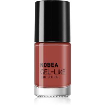 NOBEA Day-to-Day Gel-like Nail Polish lac de unghii cu efect de gel