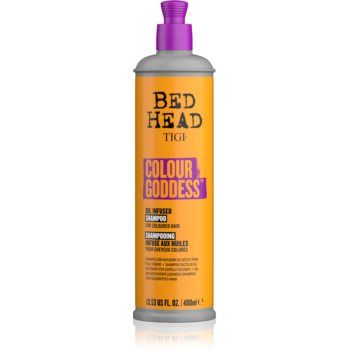 TIGI Bed Head Colour Goddess sampon pe baza de ulei pentru par vopsit sau suvitat