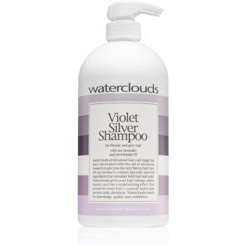 Waterclouds Violet Silver Shampoo șampon pentru neutralizarea tonurilor de galben