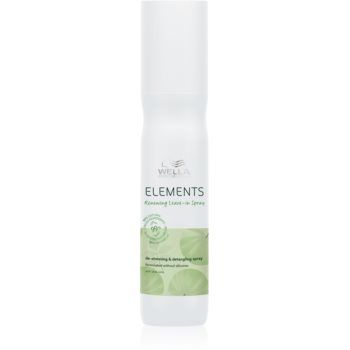 Wella Professionals Elements balsam (nu necesita clatire) pentru un par stralucitor si catifelat ieftin