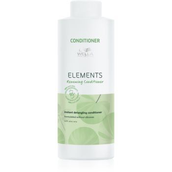 Wella Professionals Elements balsam pentru regenerare pentru un par stralucitor si catifelat