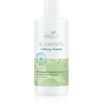 Wella Professionals Elements sampon cu efect calmant pentru piele sensibila