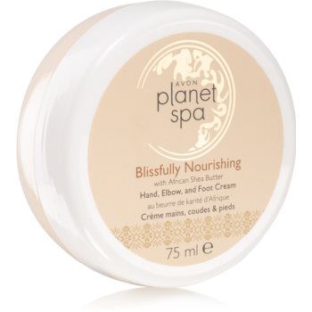 Avon Planet Spa Blissfully Nourishing cremă hrănitoare pentru mâini pentru picioare de firma originala