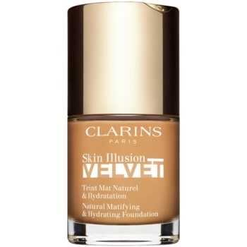 Clarins Skin Illusion Velvet machiaj lichid cu un finisaj mat cu efect de nutritiv