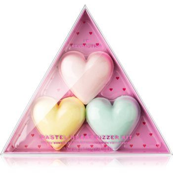I Heart Revolution Fizzer Kit Pastel Heart set (pentru baie) pentru femei