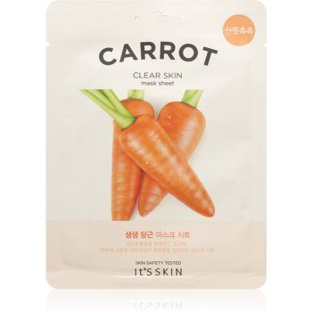 It´s Skin The Fresh Mask Carrot mască cu efect de curățare ieftina