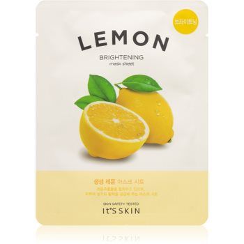 It´s Skin The Fresh Mask Lemon mască textilă iluminatoare