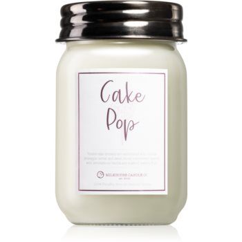 Milkhouse Candle Co. Farmhouse Cake Pop lumânare parfumată Mason Jar