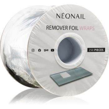NeoNail Remover Foil Wraps dizolvant pentru lacul de unghii