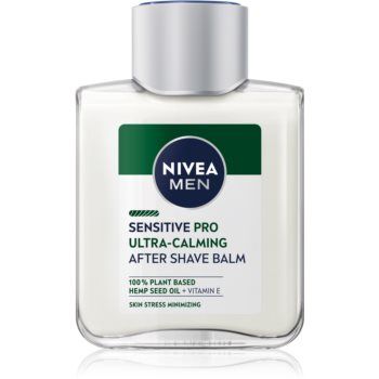 Nivea Men Sensitive Hemp balsam după bărbierit cu ulei de canepa ieftin