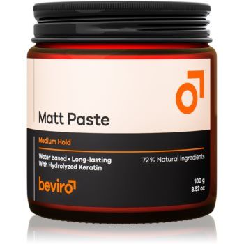 Beviro Matt Paste Medium Hold Pasta pentru păr
