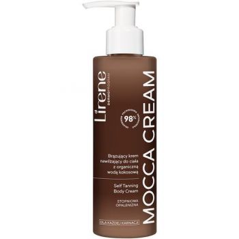 Crema hidratanta Mocca Lirene pentru bronz gradual, 200ml Crema hidratanta Mocca Lirene pentru bronz gradual, 200ml