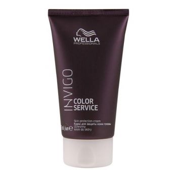 Crema pentru Protectia Pielii in Timpul Vopsirii - Wella Professionals Invigo Color Service Skin Protection Cream, 75 ml
