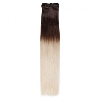 Extensii Clip-On Premium Ombre Saten/Blond Argintiu ieftina