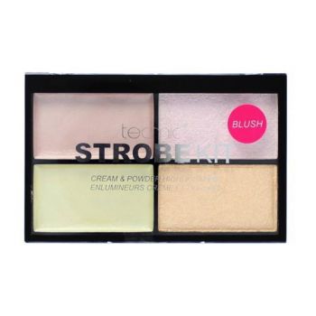 Kit Multifunctional Cu 4 Nuante Blush Si Iluminator Technic Strobe Kit