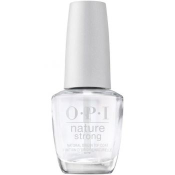 Lac de Unghii Vegan Top Coat - OPI Nature Strong Top Coat, 15 ml