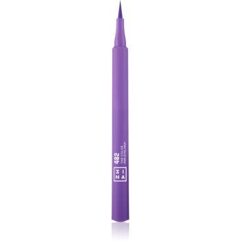 3INA The Color Pen Eyeliner tuș de ochi tip cariocă ieftin