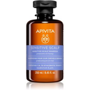 Apivita Holistic Hair Care Prebiotics & Honey Șampon pentru scalp sensibil și iritat