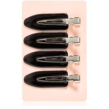 BrushArt Hair Creaseless clips agrafe de par culoare Black