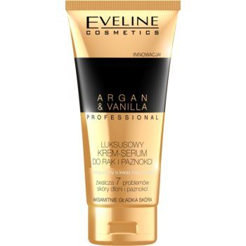 Eveline Cosmetics Argan&Vanilla crema hranitoare pentru maini si unghii