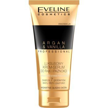 Eveline Cosmetics Argan&Vanilla crema hranitoare pentru maini si unghii ieftina