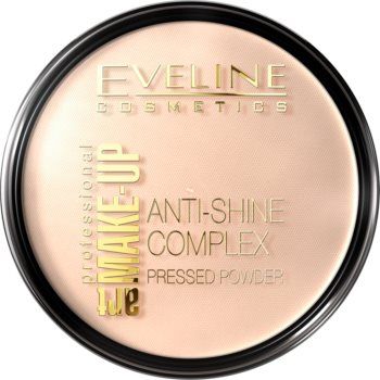 Eveline Cosmetics Art Make-Up fond de ten ușor, sub formă de pudră minerală compactă cu efect matifiant