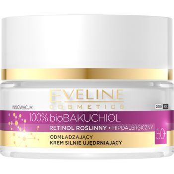 Eveline Cosmetics Bio Bakuchiol crema anti-rid de zi si de noapte 50+