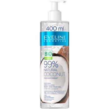 Eveline Cosmetics Bio Organic Natural Coconut gel calmant pentru piele sensibila