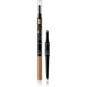 Eveline Cosmetics Brow Styler creion sprâncene precise 3 in 1