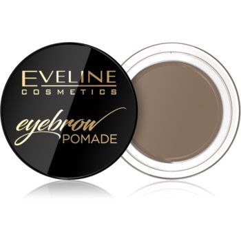 Eveline Cosmetics Eyebrow Pomade pomadă pentru sprâncene cu aplicator