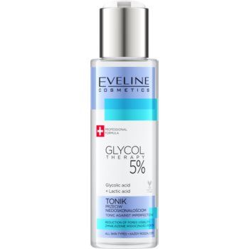 Eveline Cosmetics Glycol Therapy tonic pentru curatare impotriva imperfectiunilor pielii