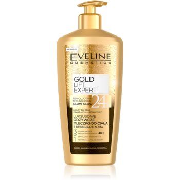 Eveline Cosmetics Gold Lift Expert crema de corp nutritiva cu aur