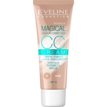 Eveline Cosmetics Magical Colour Correction crema CC SPF 15 ieftina