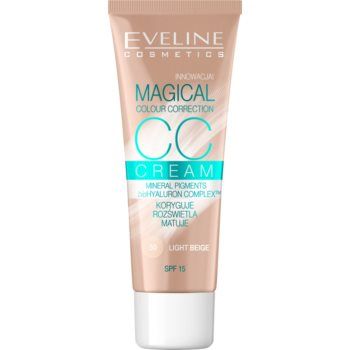 Eveline Cosmetics Magical Colour Correction crema CC SPF 15 ieftina